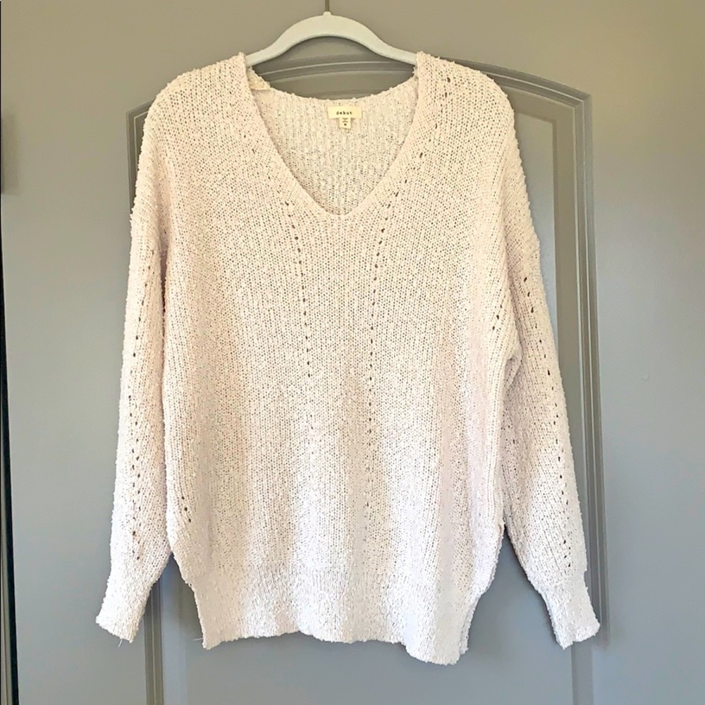 Cream sweater